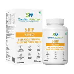 Steadfast Nutrition - 5-Htp - with Sodium Starch Glycolate - for Reducing Stress And Anxiety And Relaxes Mind icon