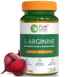 Pure Nutrition L Arginine for Good Blood Flow and Healthy Heart icon