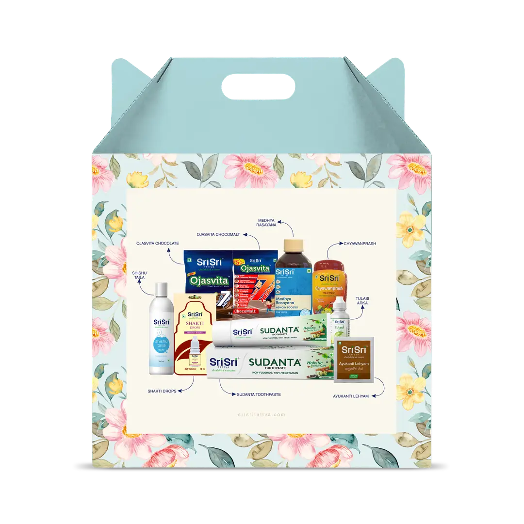 Sri Sri Tattva Every Mother's Kids Immunity Kit - Combo Pack