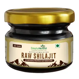 Simply Herbal Natural Divya Himalayan Shilajit/Shilajeet Resin for Improve Strength & Stamina Performance Booster icon