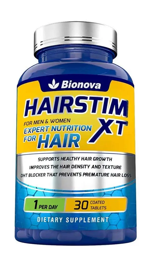 Bionova Hairstim XT Biotin With Added Nutrients for Healthy Hair - Pack of 1( 30 Tablets)