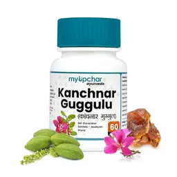 Myupchar Ayurveda Kanchnar Guggulu with Amla, Guggul, Haritaki for Gut Bacteria And Metabolism icon