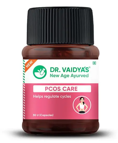 Dr Vaidya's PCOS Care - Helps Regulate Cycles - Pack of 1 (30 Capsules)