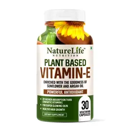 Nature Life Nutrition Plant Based Vitamin E Oil Capsules icon