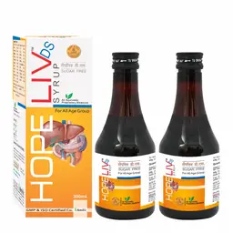AMBIC HOPELIV DS Ayurvedic Liver Tonic I Helps with Liver Detoxification Naturally icon