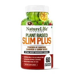 Nature Life Nutrition Plant Based Slim Plus with Garcinia Cambogia, Cumin, Konjac & 8 Herbal Extracts icon