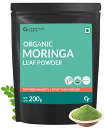Carbamide Forte 100% Organic Moringa Powder with Moringa Oleifera for Immunity, Digestion and Energy icon