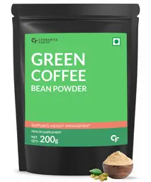Carbamide Forte - Green Coffee Beans Powder for Weight Loss with High CGA & Low Caffeine - 200g Veg Powder icon