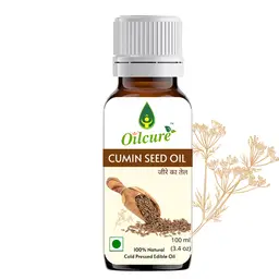 Oilcure - Cumin (Jeera) Oil Cold Pressed - for Respiratory Wellness, Easing Congestion  icon
