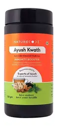 Nature Code Ayush Kwath All Season Immunity Building Ayurvedic Kadha- 120 Gram Powder icon