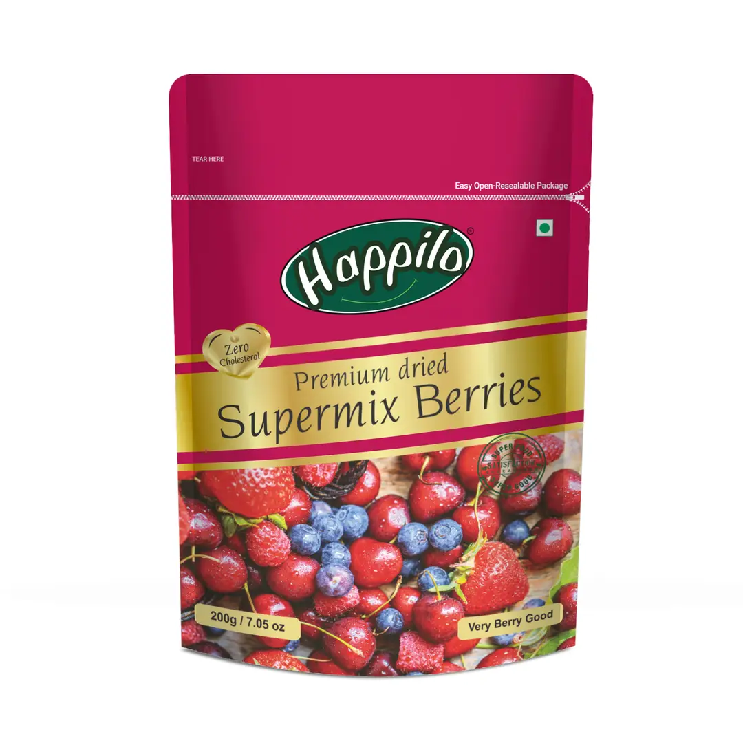 Happilo Premium International Supermix Berries - Pack of 1 (200 gm)