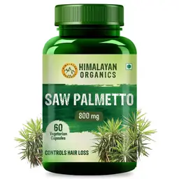 Himalayan Organics Saw Palmetto Extract Capsules for Hair Growth - 800mg icon