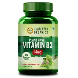 Himalayan Organics PlantBased Vitamin B3 for Healthy Skin and Heart icon
