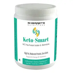 Sharrets Keto Smart 200g - MCT, Pea Protein Isolate & Electrolytes for Weight Loss, Energy & Hydration icon
