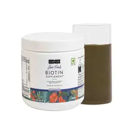 Kapiva Healthy Hair Biotin - With Alafalfa, Amla & Hibiscus for Hair Fall Control & Hair Growth Support - 100% Ayurvedic - Pudina Flavour (1L Bottle) icon