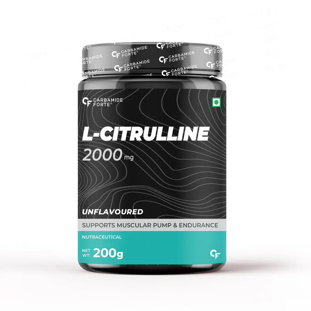 Carbamide Forte L Citrulline 2000mg for Focus and Energy - Pack of 1 (200 gm)