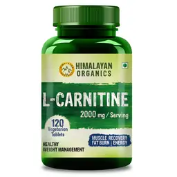 Himalayan Organics L-Carnitine 2000mg for Muscle Recovery Support & Energy icon
